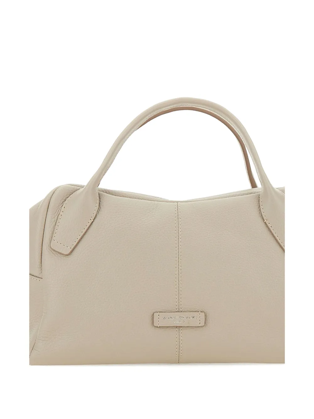 GIANNI CHIARINI Leren shopper Beige