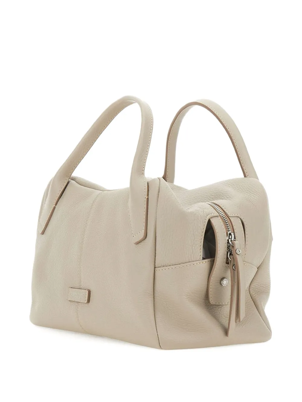 GIANNI CHIARINI Leren shopper Beige