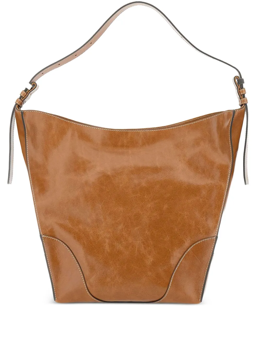 GIANNI CHIARINI buckle-strap tote bag | Brown | Image 1