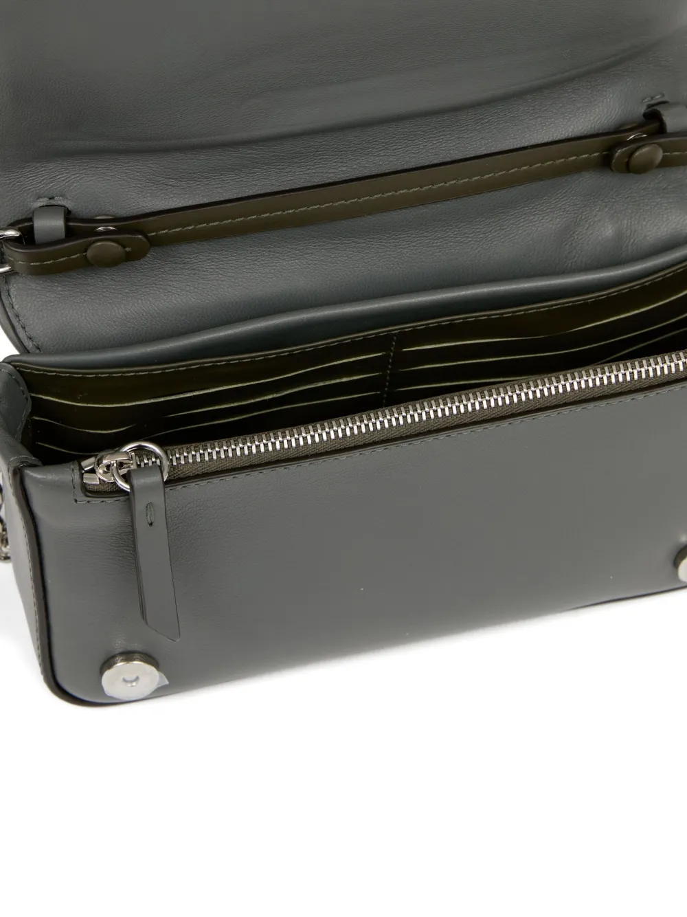 Maison Margiela Glam Slam quilted chain shoulder bag Groen