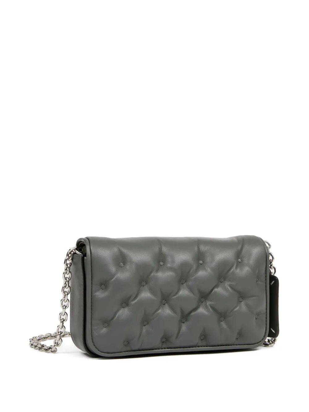 Maison Margiela Glam Slam quilted chain shoulder bag Groen