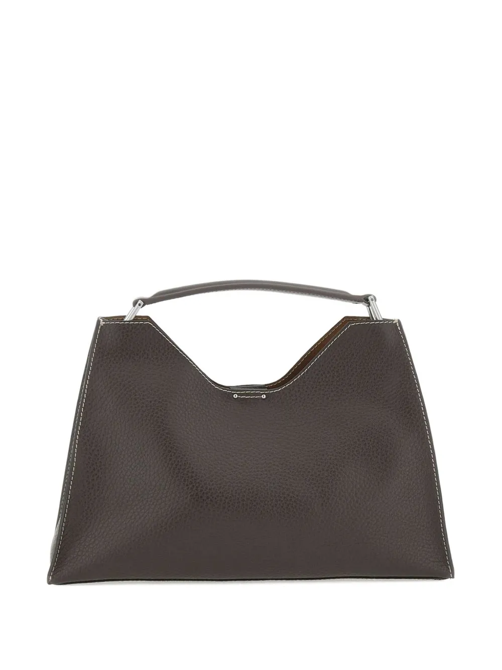 GIANNI CHIARINI Aurora leren schoudertas Bruin