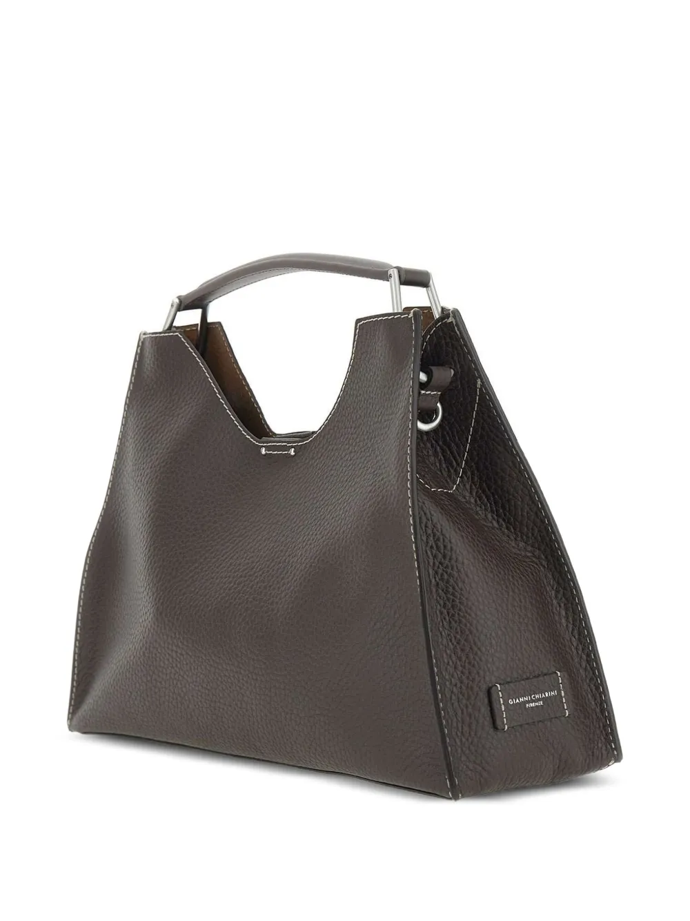 GIANNI CHIARINI Aurora leren schoudertas - Bruin