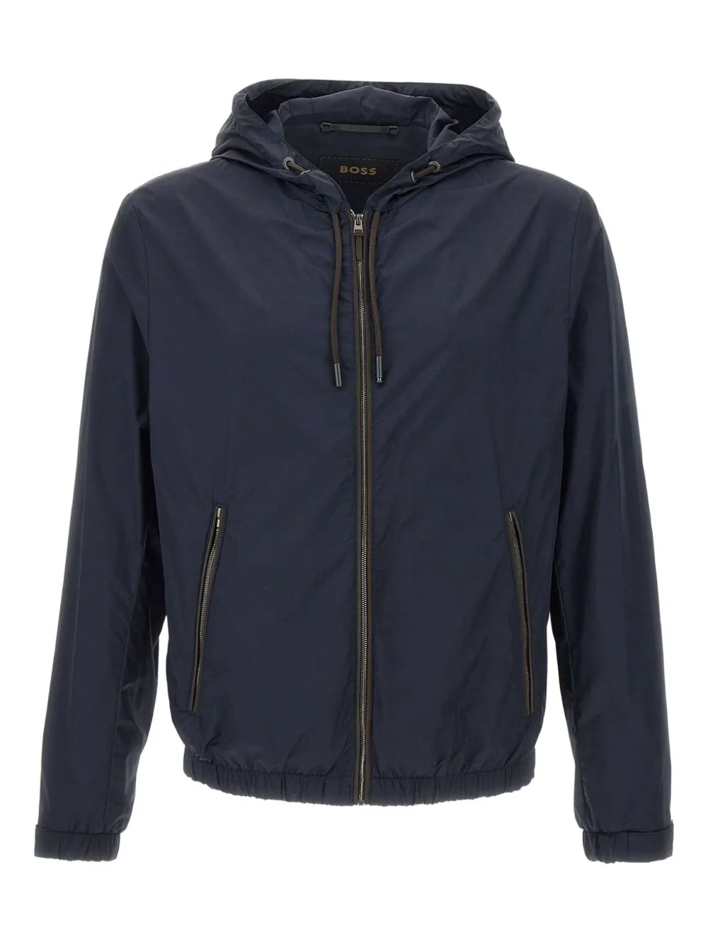 BOSS hooded zip-up jacket | Blue | Image 1