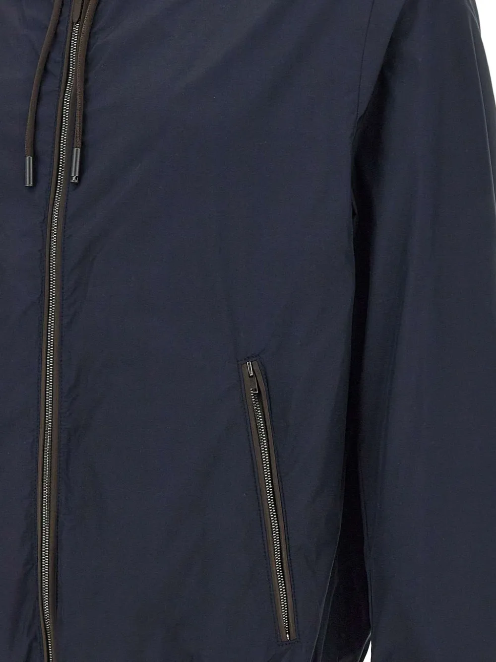 BOSS Jack met capuchon Blauw