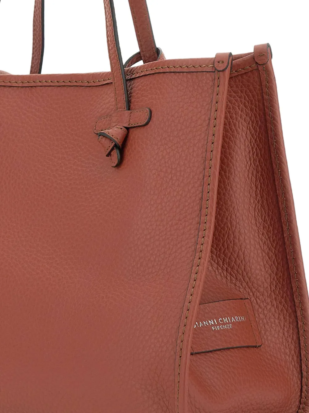 MARCELLA CLUB Leren shopper Bruin