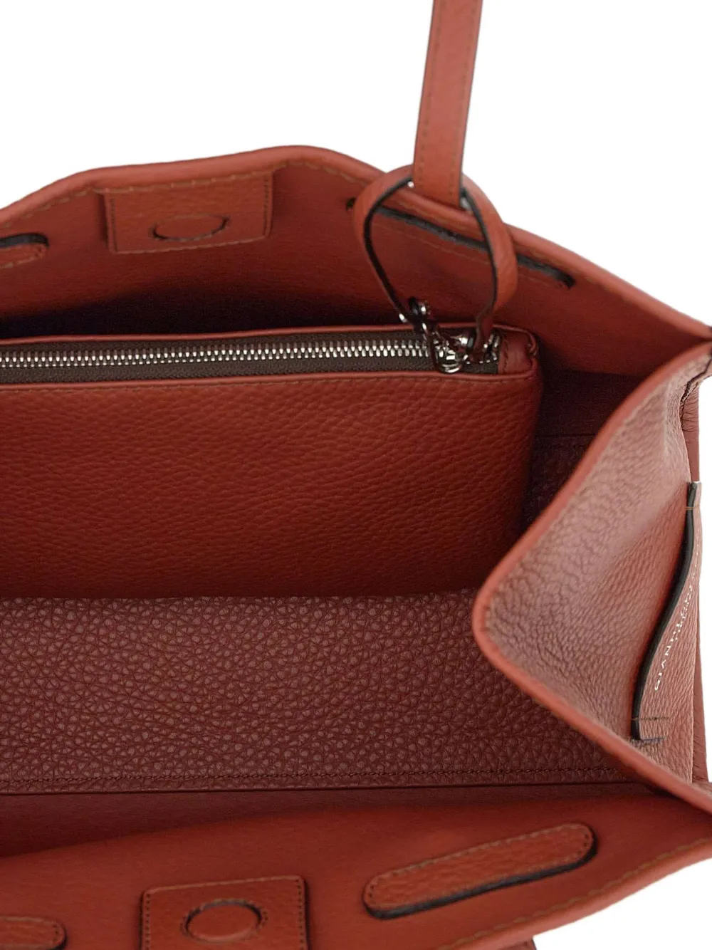 MARCELLA CLUB Leren shopper Bruin