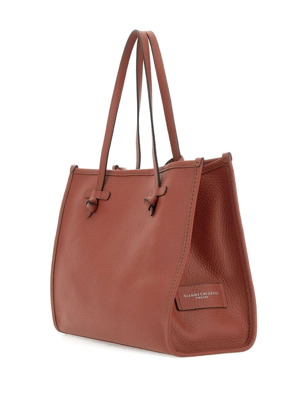 MARCELLA CLUB Leren shopper Bruin
