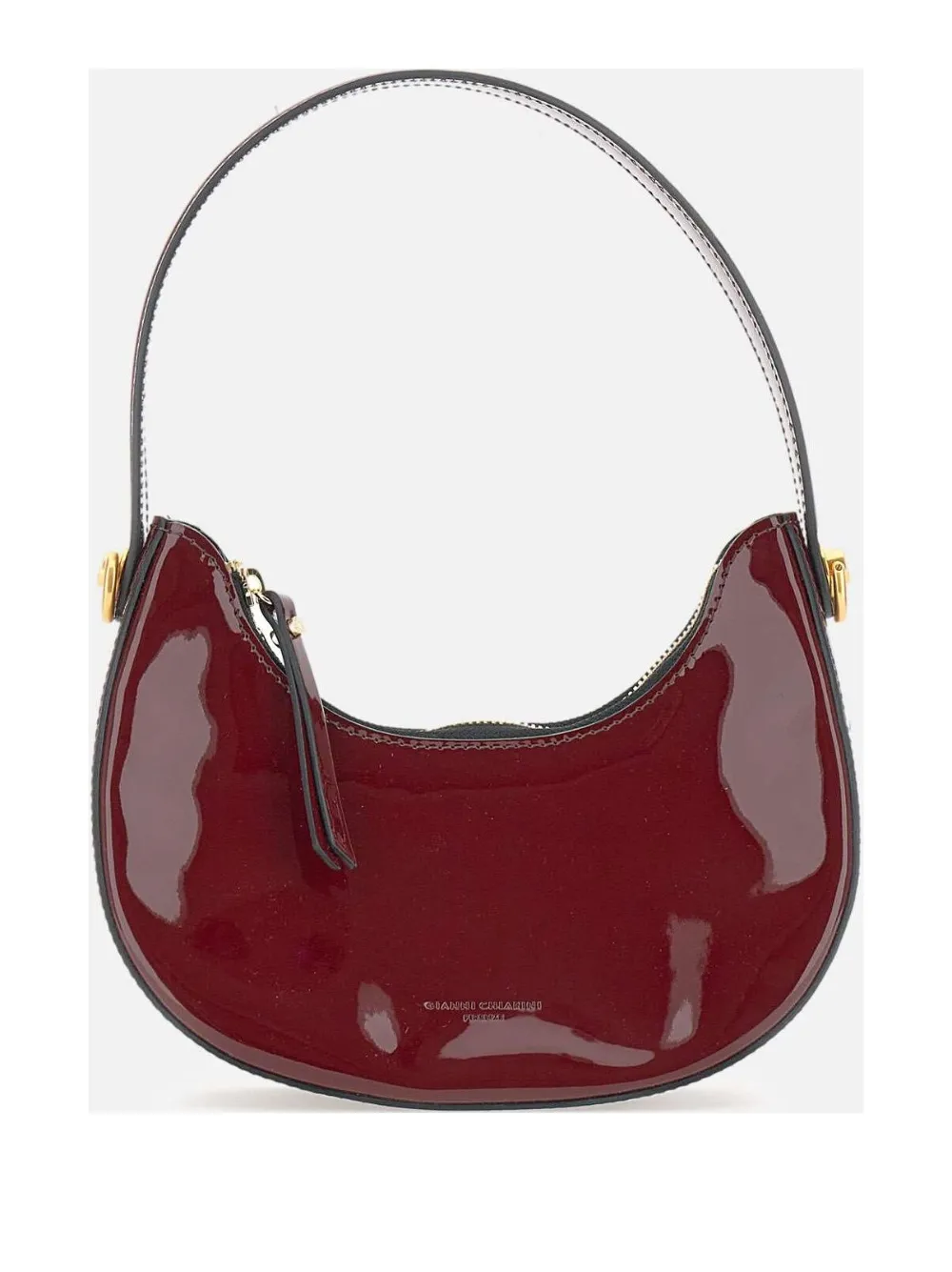 GIANNI CHIARINI logo-detail leather shoulder bag | Red | Image 1
