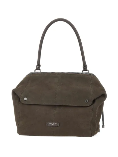 GIANNI CHIARINI logo-patch shoulder bag