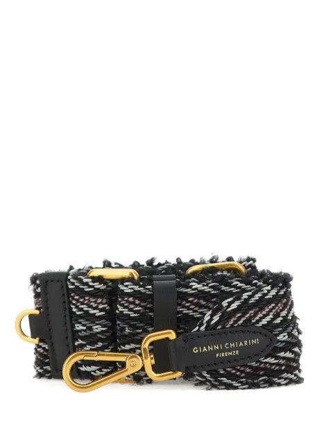 GIANNI CHIARINI woven-texture shoulder strap