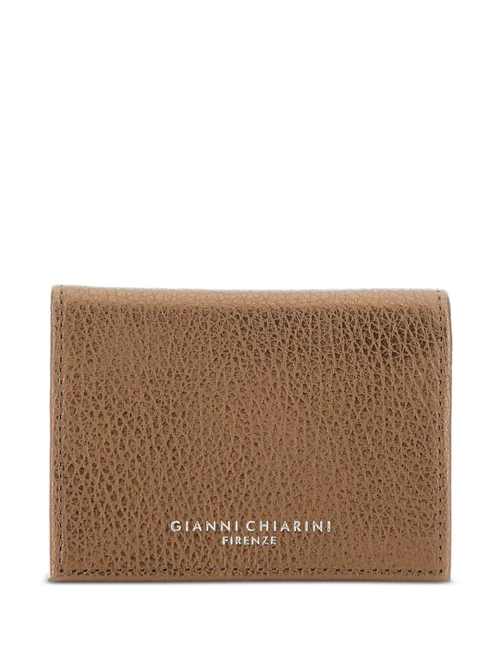 GIANNI CHIARINI Leren pasjeshouder Bruin
