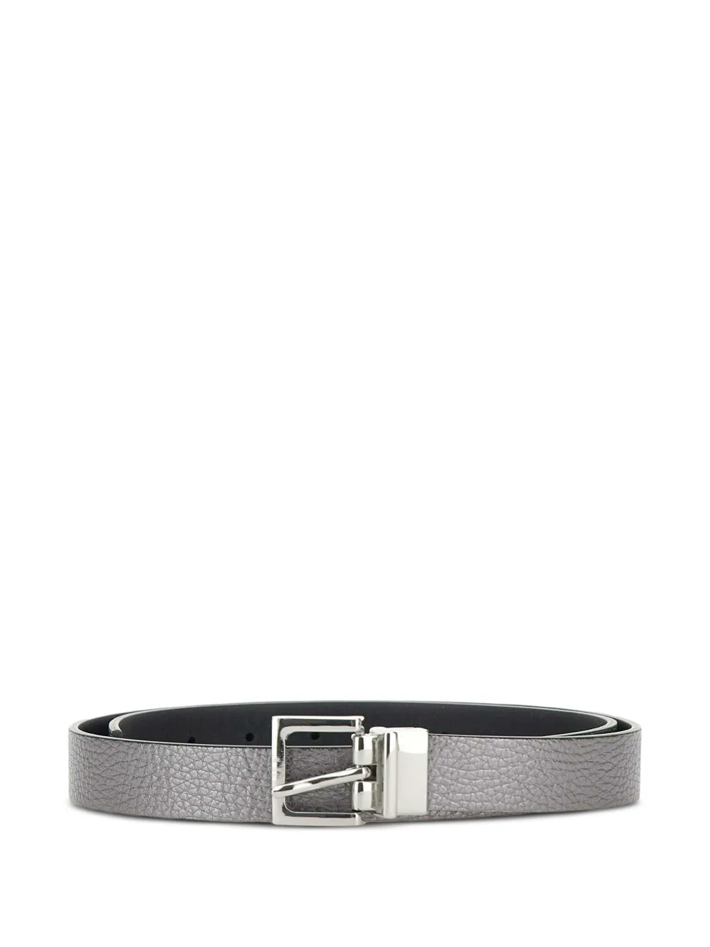 GIANNI CHIARINI Leren riem Grijs