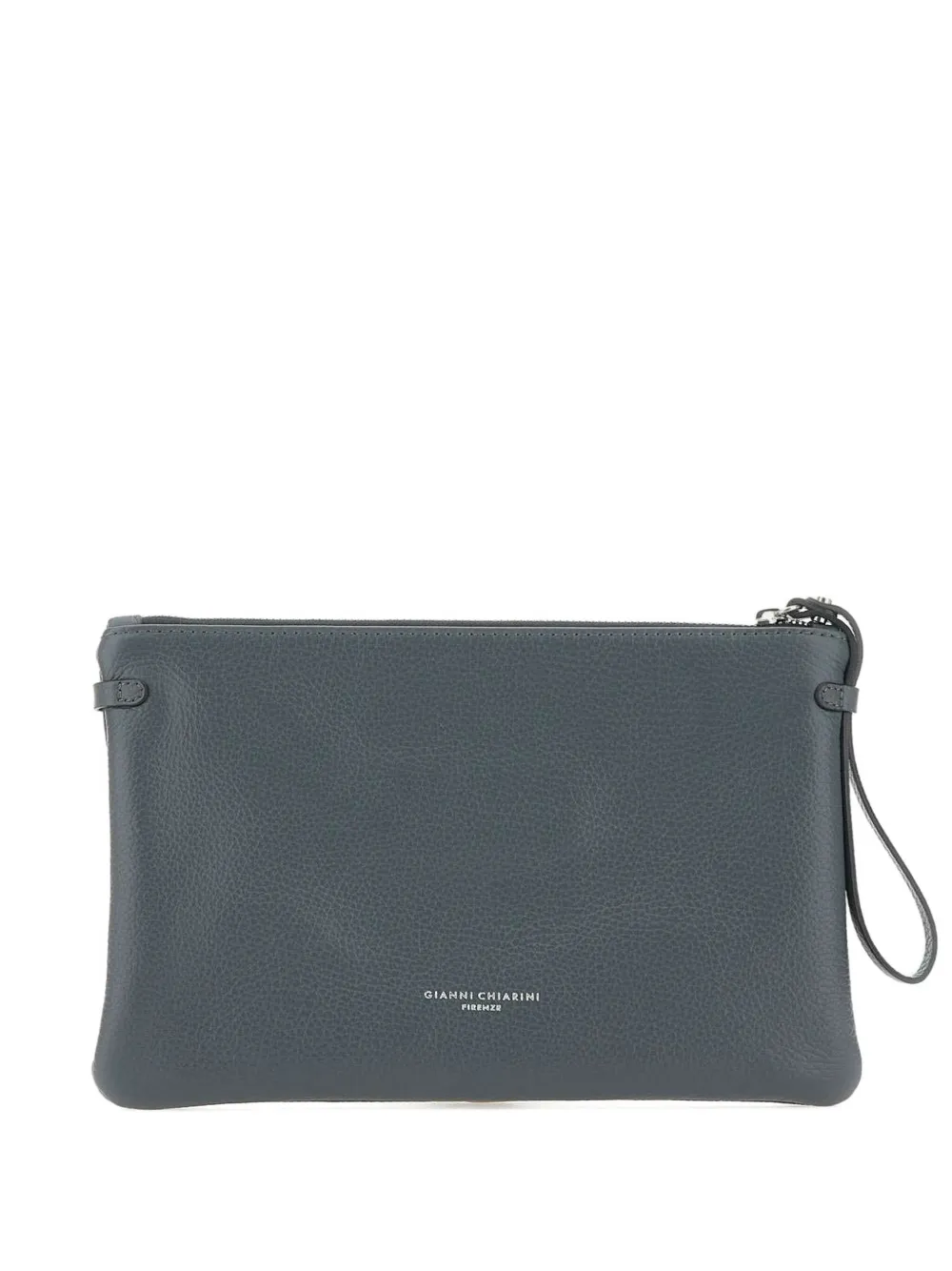 GIANNI CHIARINI leather clutch bag | Grey | Image 1