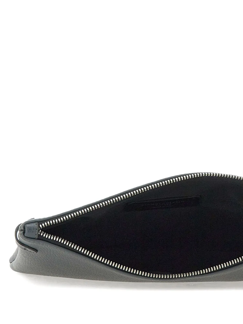 GIANNI CHIARINI Leren clutch Grijs