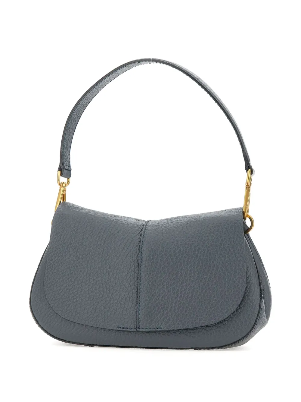 GIANNI CHIARINI Leren schoudertas Grijs