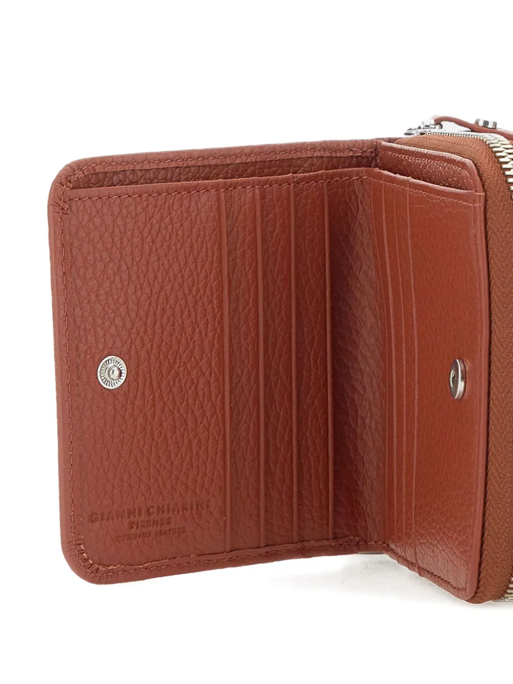 GIANNI CHIARINI Leren portemonnee Rood