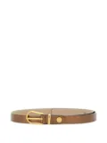 GIANNI CHIARINI metallic leather belt - Gold