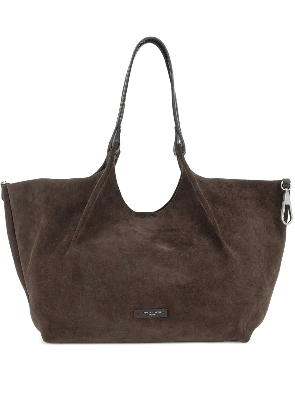 GIANNI CHIARINI Suède shopper Bruin