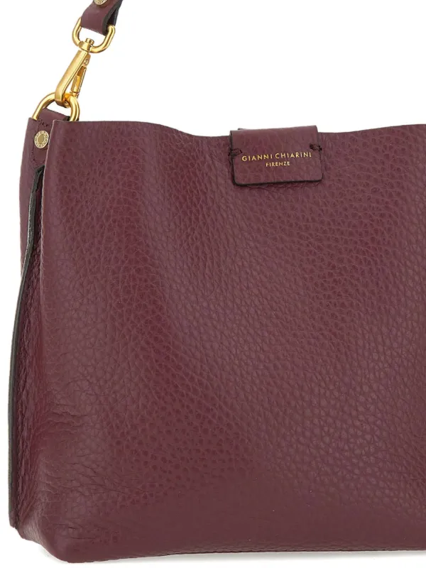 ★GIANNI CHIARINI★ レザー ショルダーバッグ レッド GIANNI CHIARINI レザーショルダーバッグ | レッド | FARFETCH JP
