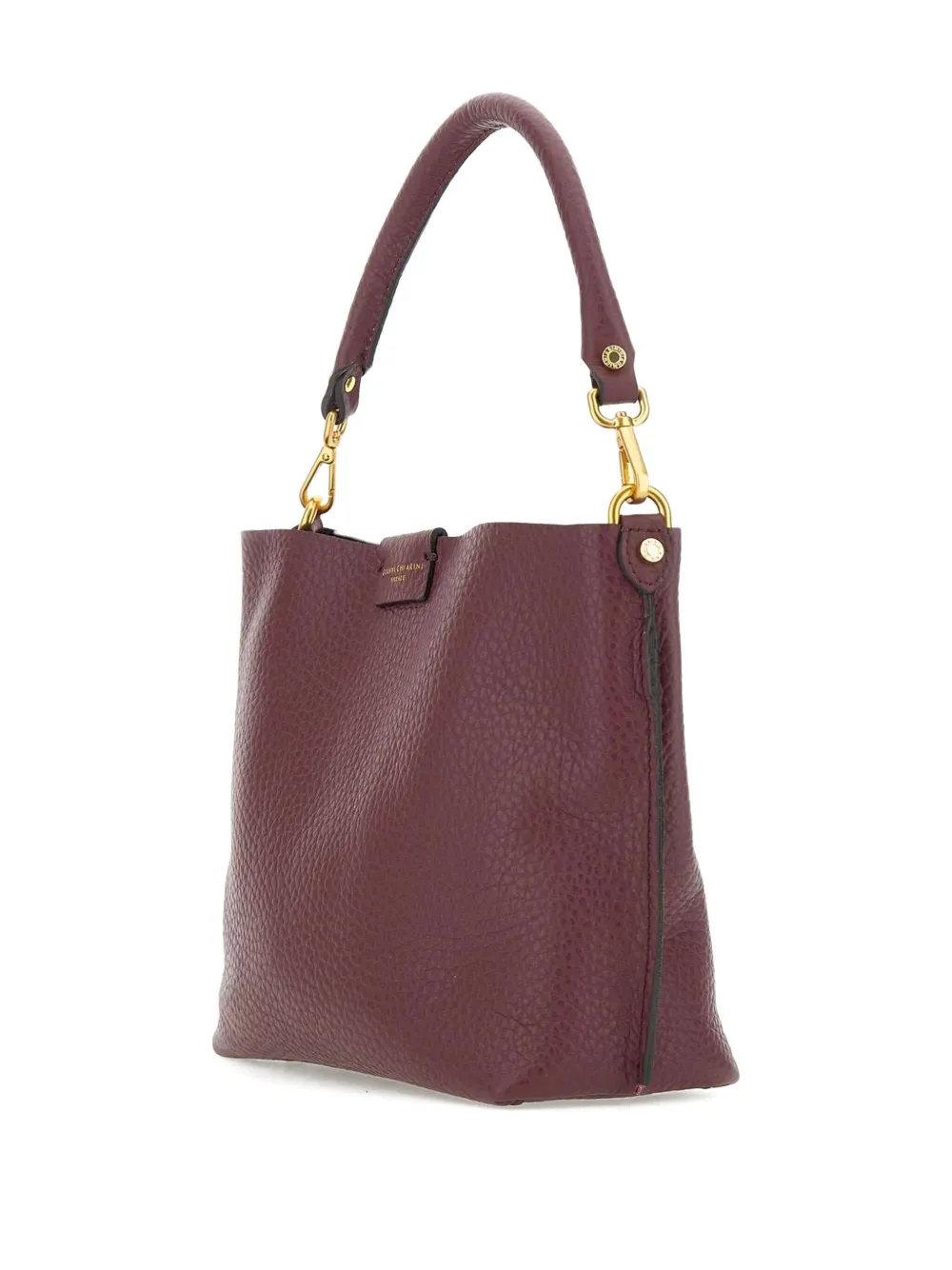 GIANNI CHIARINI Leren schoudertas Rood