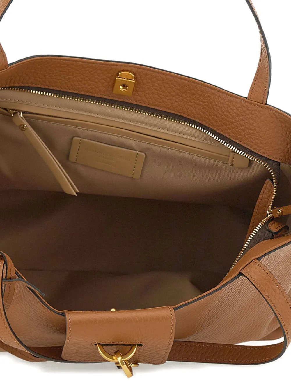 GIANNI CHIARINI Leren shopper Bruin