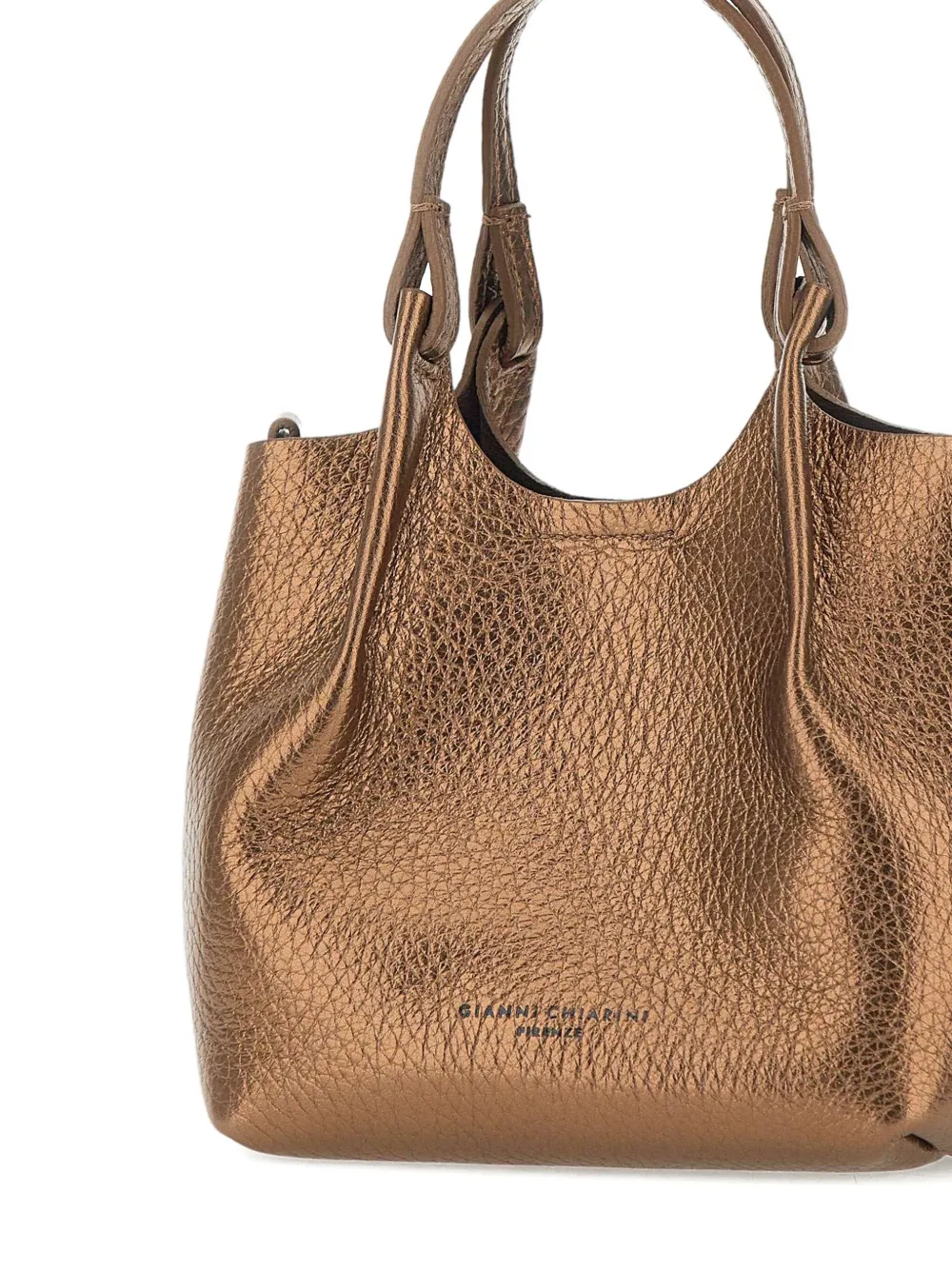 GIANNI CHIARINI Leren shopper Bruin