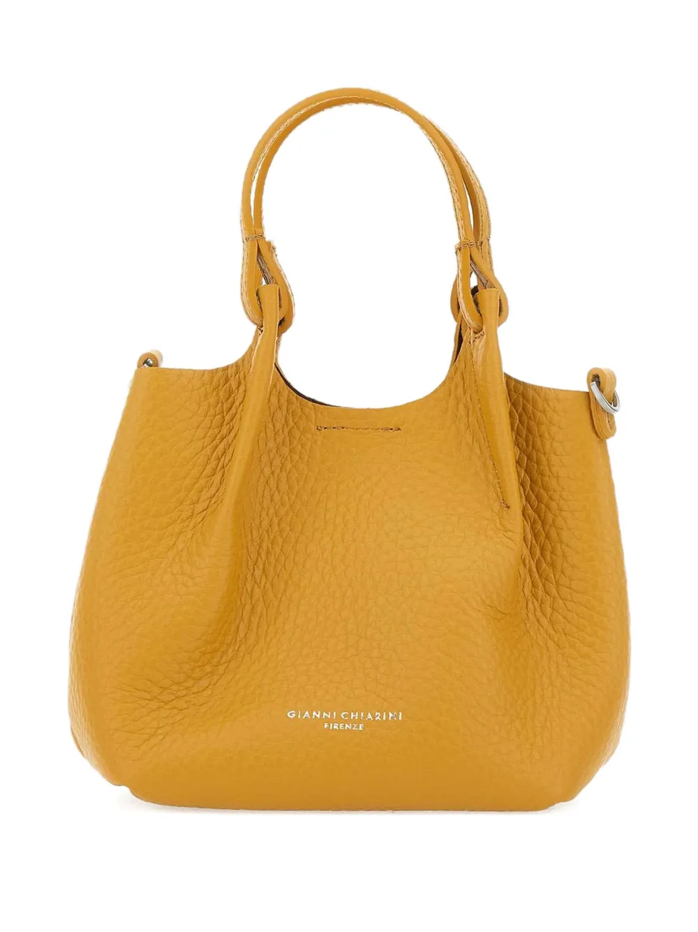 GIANNI CHIARINI leather shoulder bag Oranje