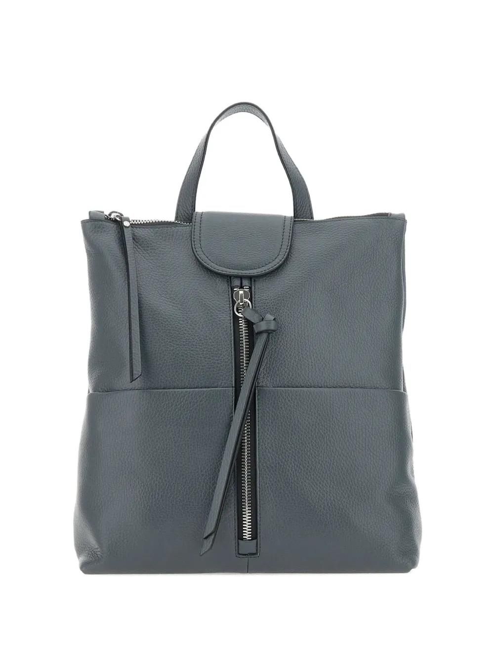 GIANNI CHIARINI zip-fastening leather backpack Grijs