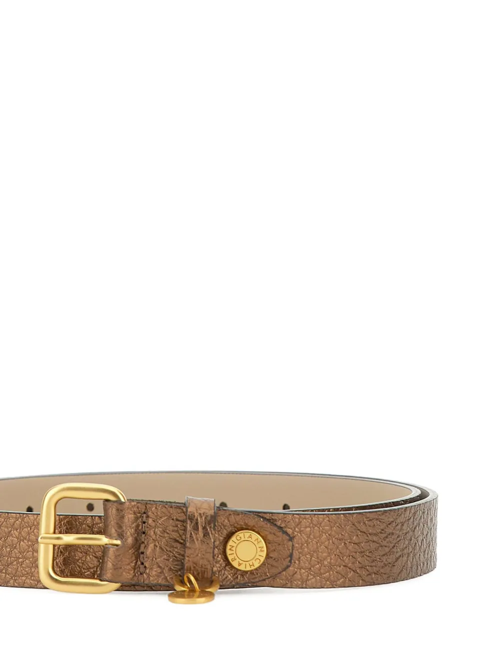 GIANNI CHIARINI Leren gespriem Bruin