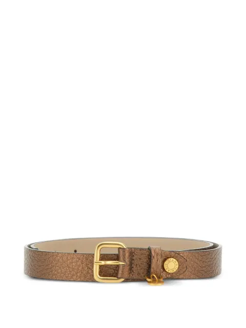GIANNI CHIARINI leather buckle belt