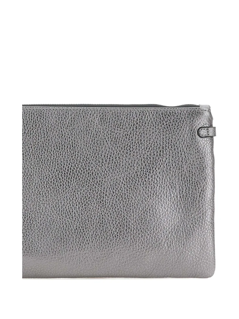 GIANNI CHIARINI Leren clutch Grijs