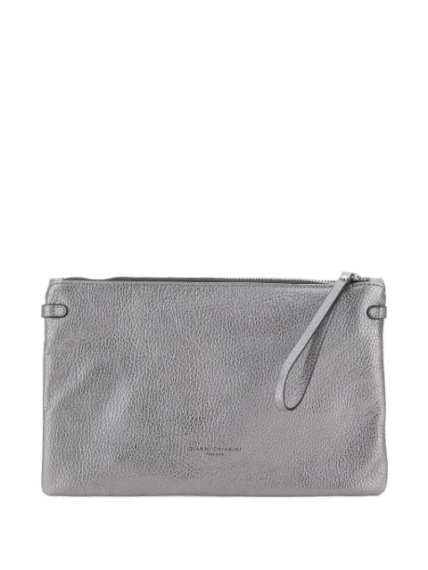 GIANNI CHIARINI leather clutch bag