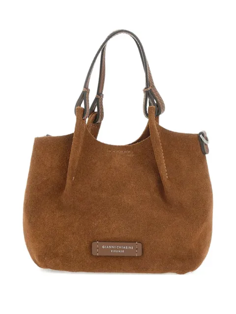 GIANNI CHIARINI Dua suede tote bag