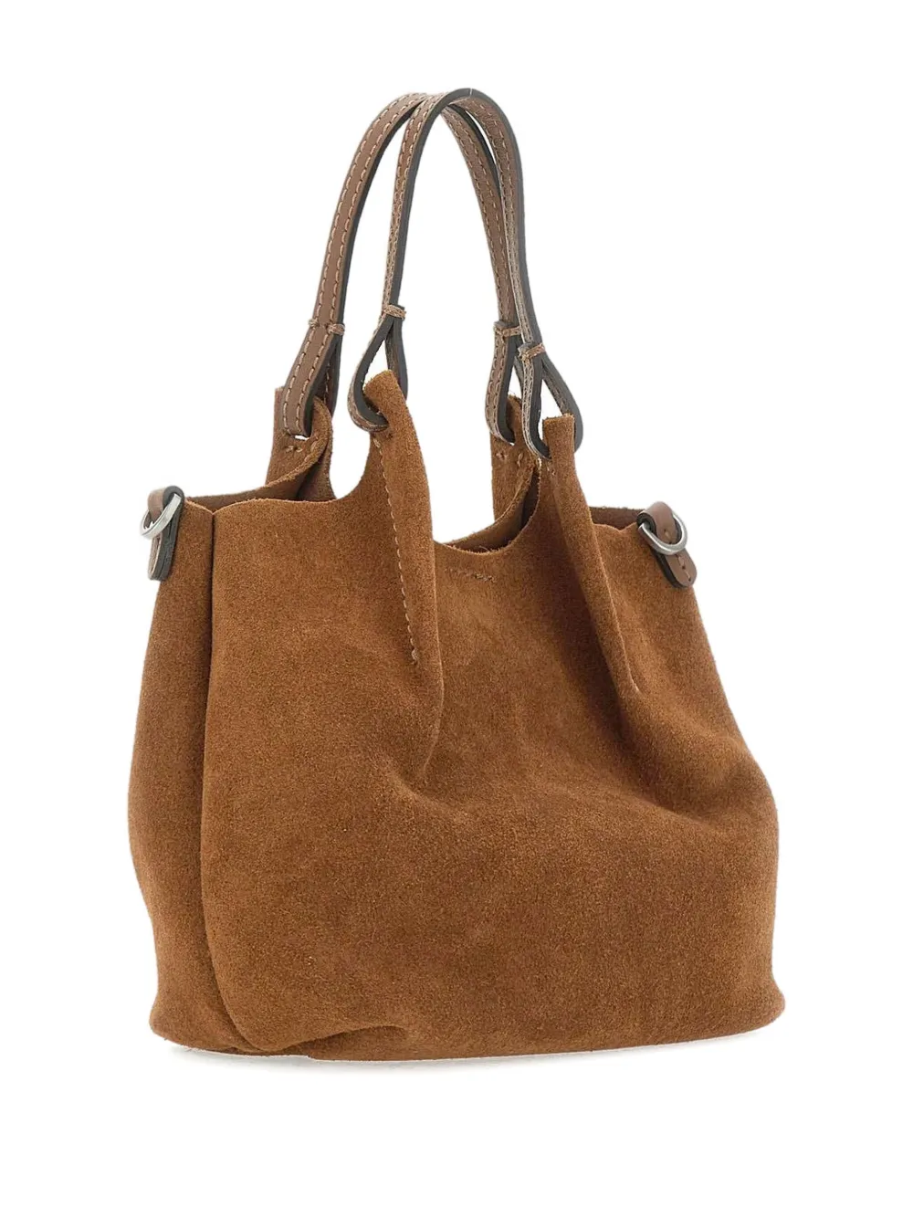 GIANNI CHIARINI Dua suède shopper Beige