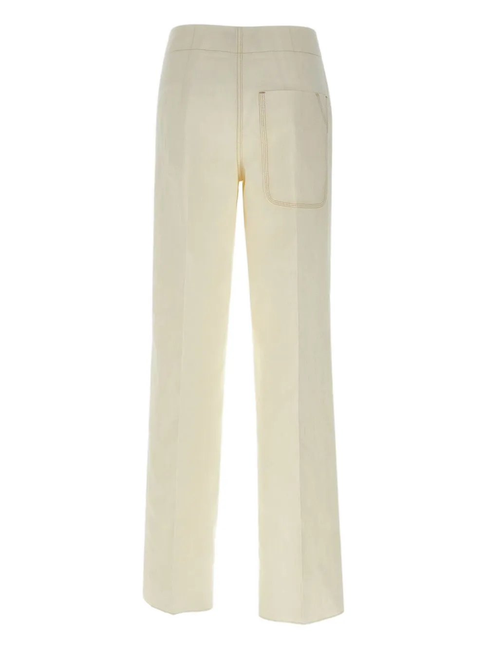 Seafarer tailored high-rise trousers - Wit