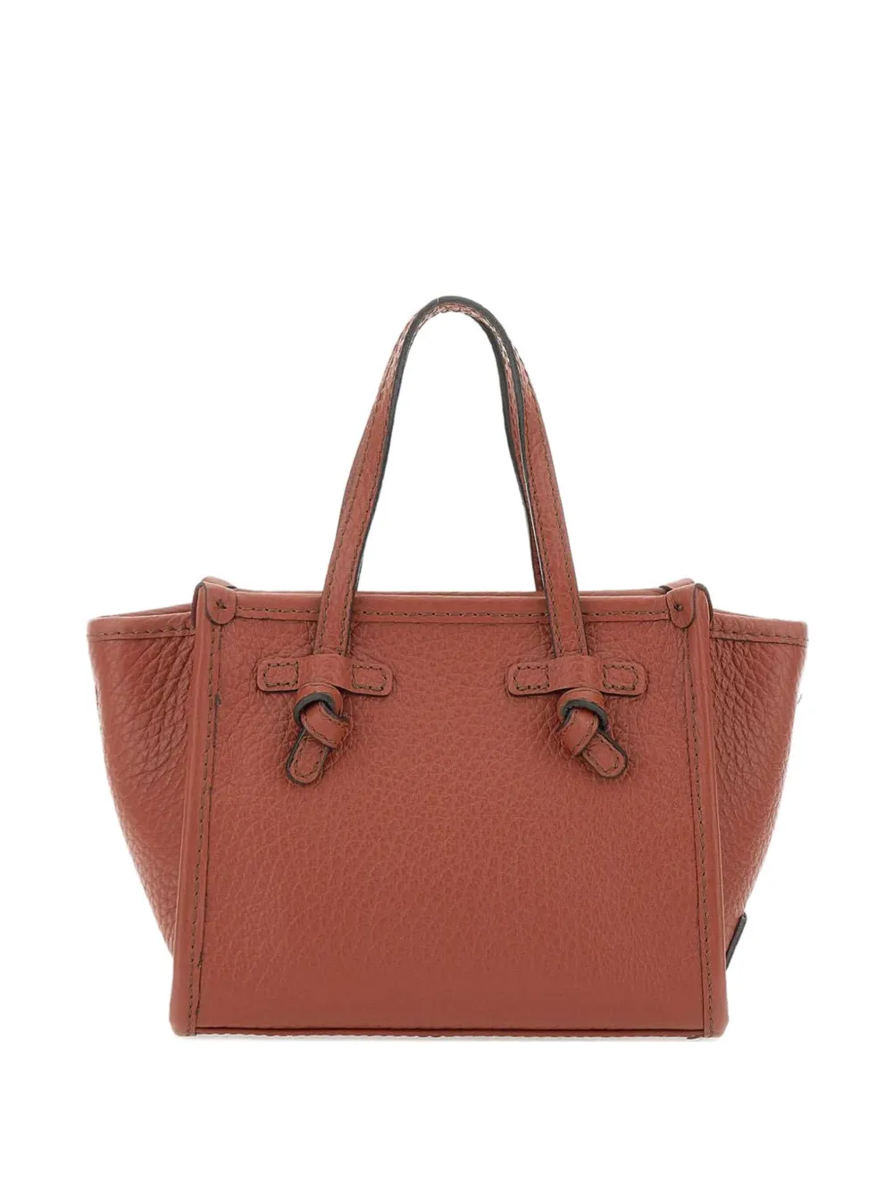 MARCELLA CLUB ノット レザーハンドバッグ - レッド MARCELLA CLUB ノット レザーハンドバッグ - レッド