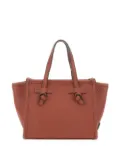 MARCELLA CLUB knotted leather tote bag - Red