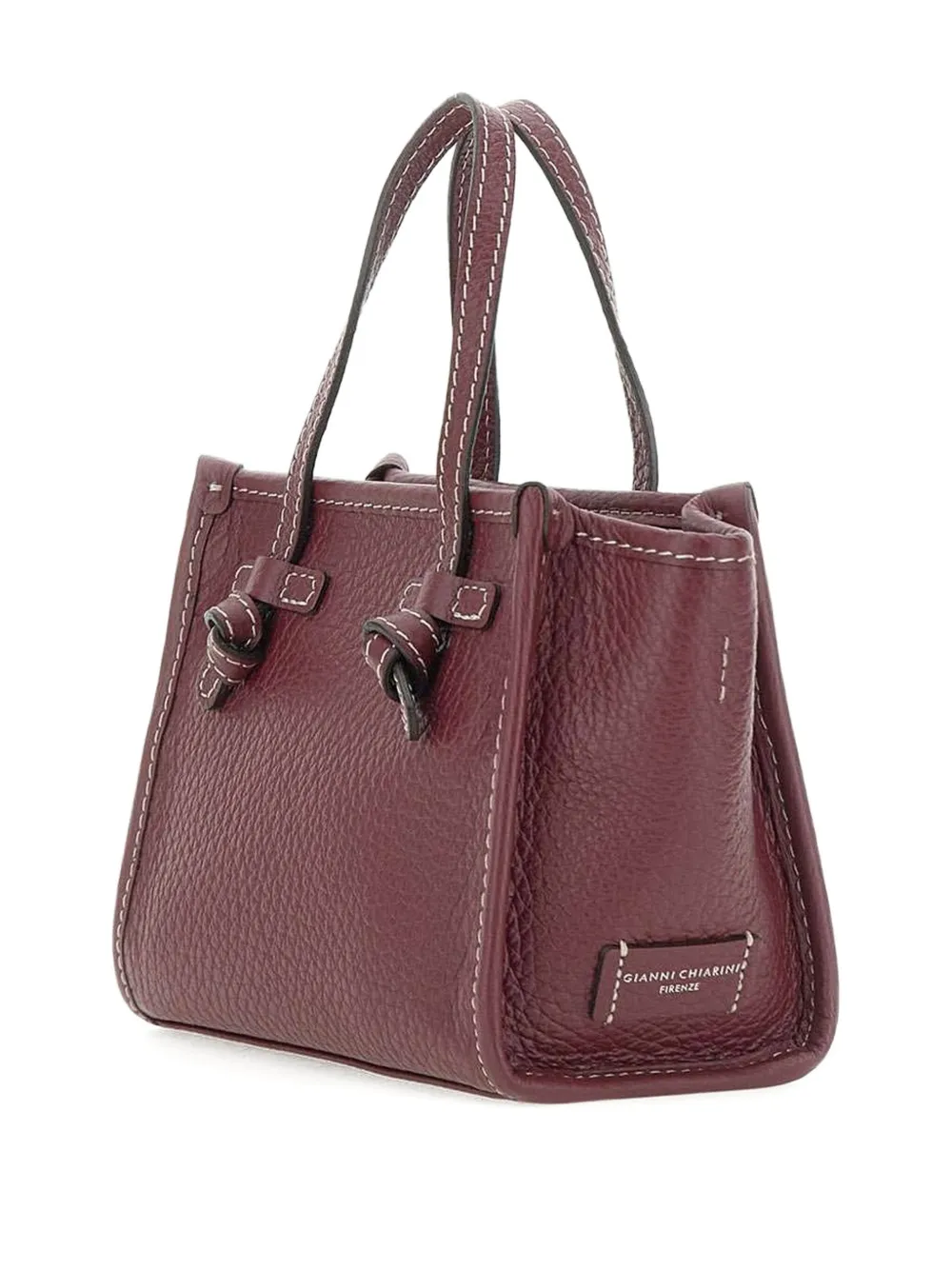 GIANNI CHIARINI Miss Marcella knotted mini tote bag | Mini Bags | Image 2