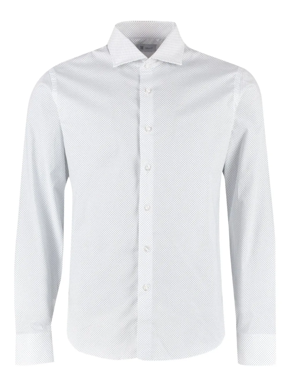THE (Alphabet) printed cotton shirt | White | Image 1