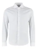 THE (Alphabet) printed cotton shirt - White