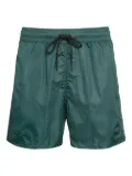 THE (Alphabet) drawstring-waist swim shorts - Green