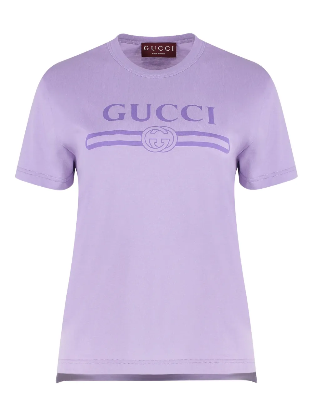 Gucci ロゴ Tシャツ - パープル Gucci ロゴ Tシャツ - パープル