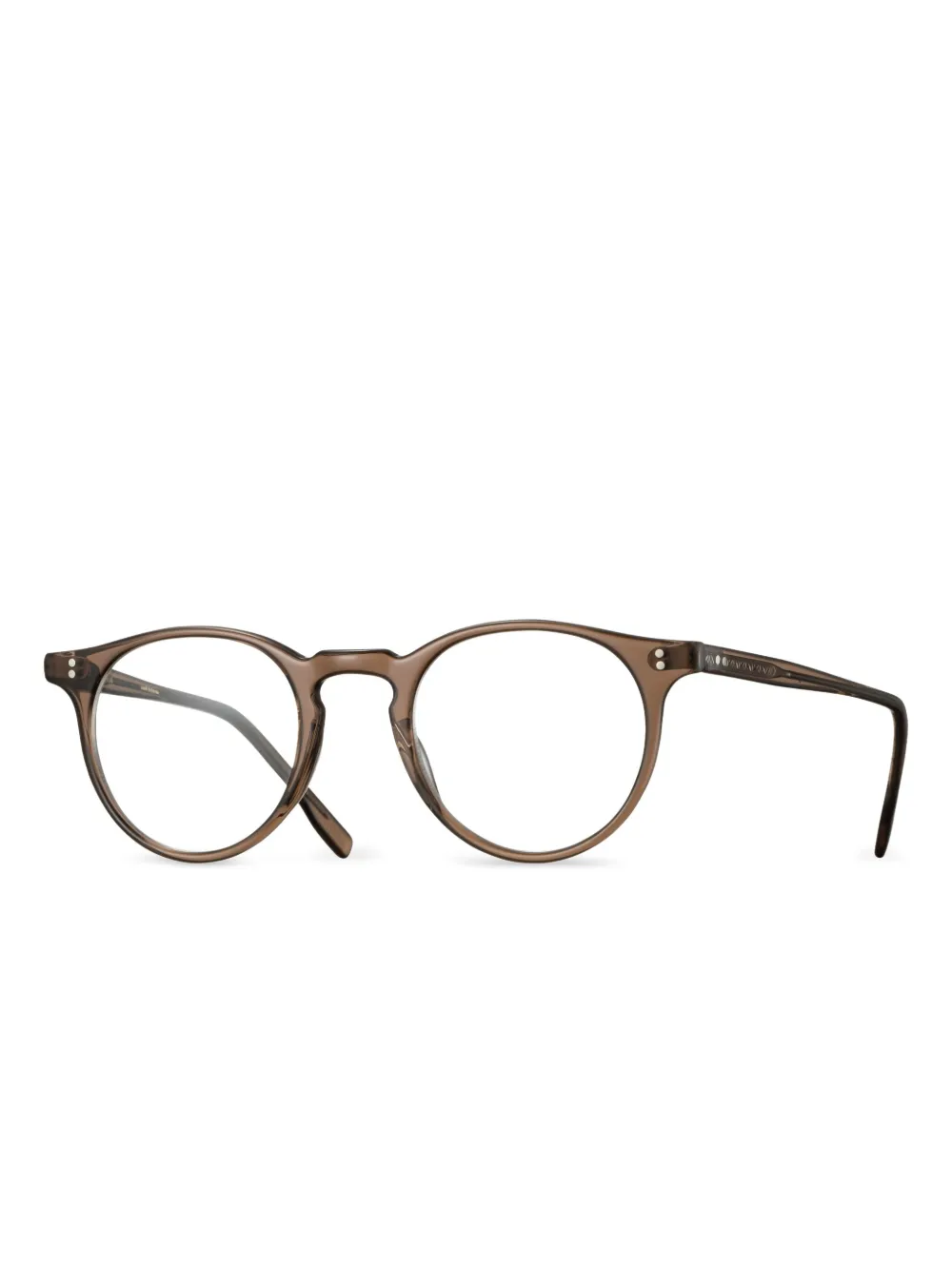 Eyevan7285 round-frame glasses | Brown | Image 1