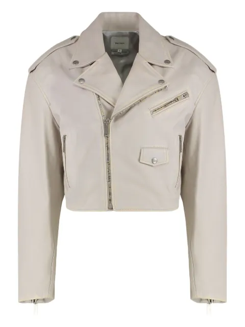 Halfboy zip-details biker jacket