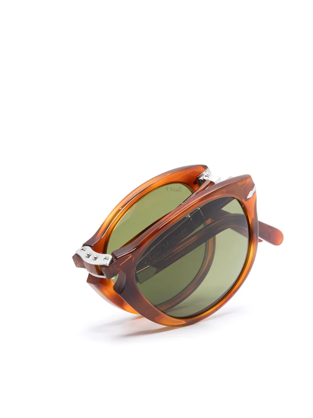 Persol Steve McQueen inklapbare bril Bruin