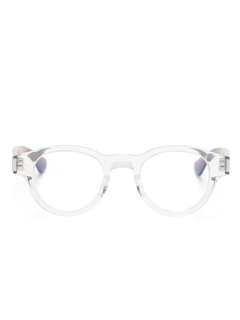 Saint Laurent Eyewear round-frame glasses | White | Image 1
