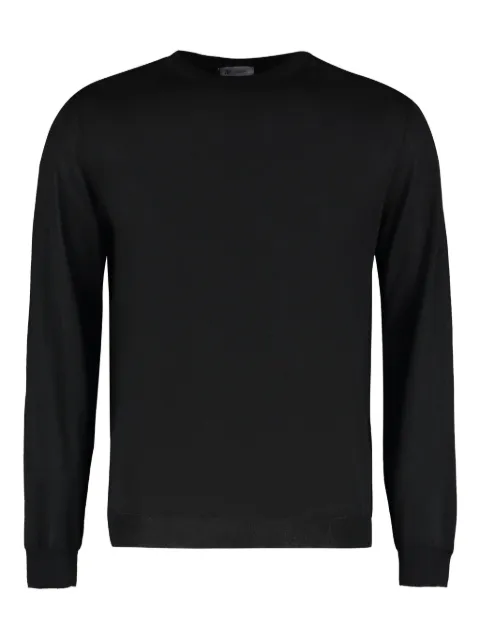 THE (Alphabet) crew-neck sweater