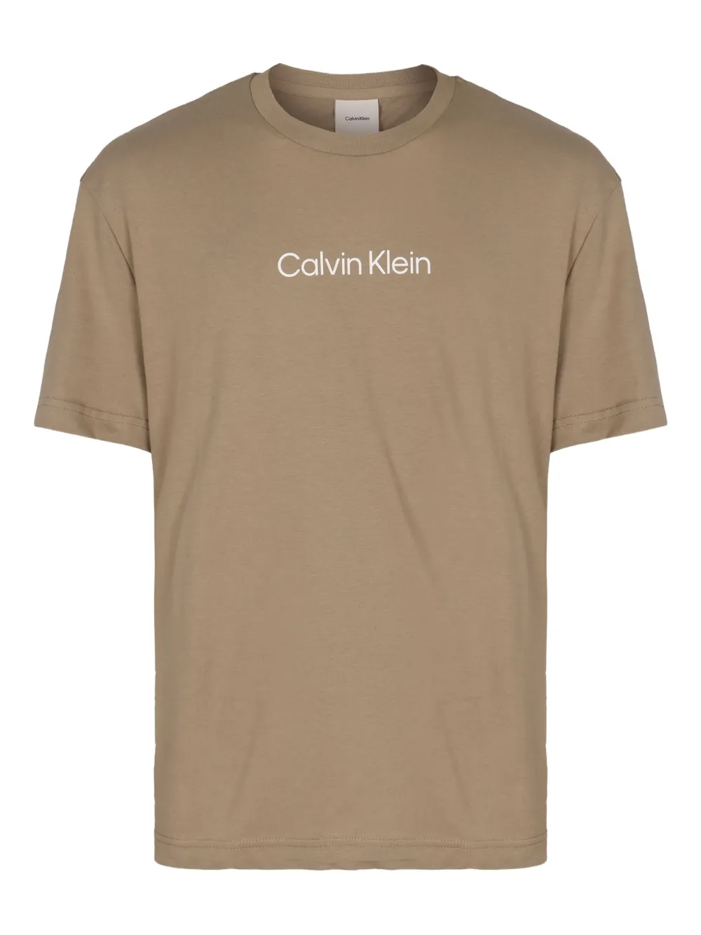 crew-neck cotton T-shirt