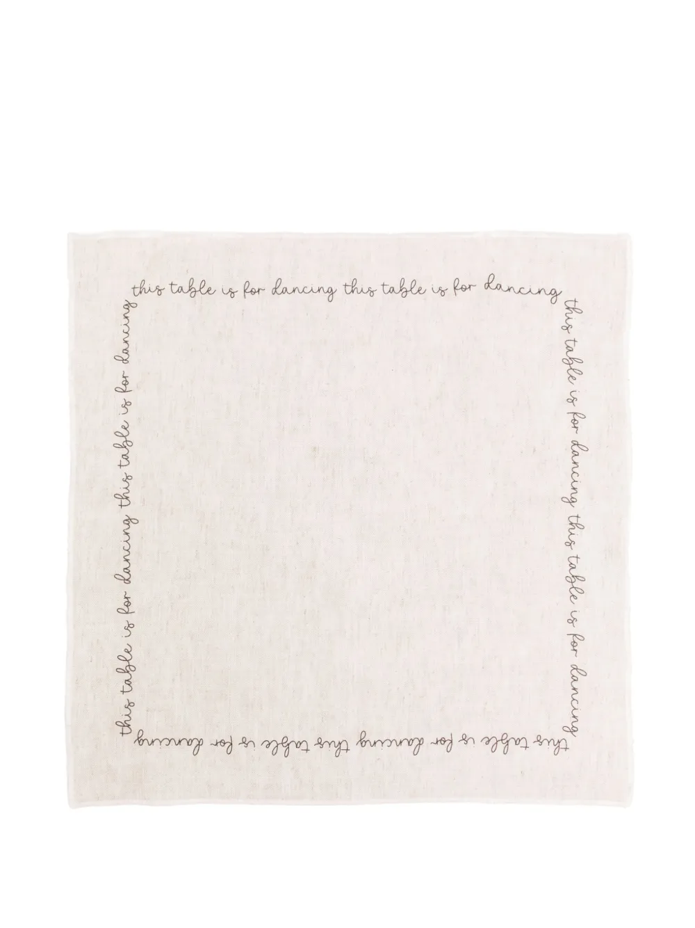 Bambah Dancing Table napkin | Neutrals | Image 1